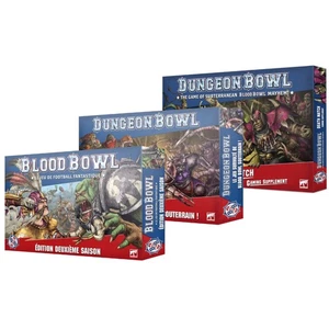 D25C01 LOT BLOOD BOWL DUNGEON BOWL (FRENCH) DEATH MATCH (ENGLISH) (2020) SEALED - Picture 1 of 7