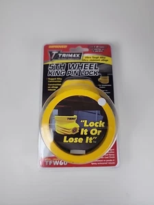 Trimax -TFW60- 5th Wheel King Pin Trailer Lock-Heavy Duty Anti-Theft - Bild 1 von 2