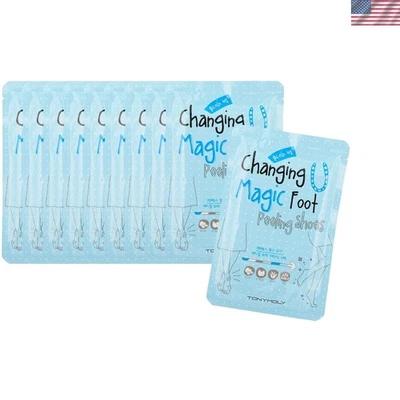 Zapatos exfoliantes Changing U Magic para pies - Exfoliación natural para bebé - Piel suave Foto 1 de 4
