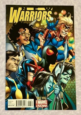 New Warriors #3 Mark Bagley 1:50 Variant Nova - Image 1 of 2