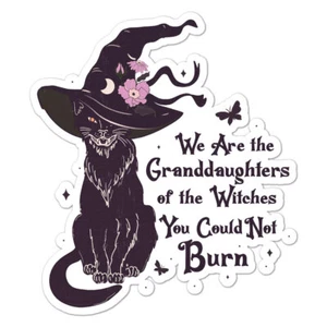 Grand Daughters Of Witches, Vinyl Decal Sticker, Indoor Outdoor, 3 Sizes, #9966 - Picture 1 of 1