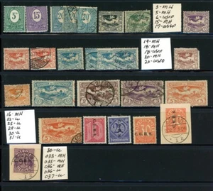Oberschlesien Auswahl von 26 MH / gest. Briefmarken - CV = 31,20 $ (16-C186) - Bild 1 von 1