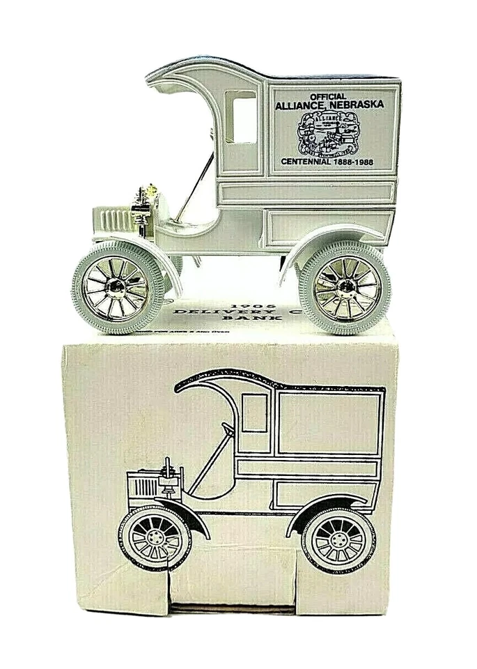 Ertl Diecast Model Ford 1905 Delivery Car Bank Alliance Nebraska Centennial #66 - Image 1 of 4