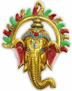 Colorful Ganesha Wall Hanging – Handcrafted Lord Ganesha Decor for Home &Office. - Picture 1 of 1