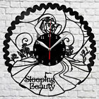 Sleeping Beauty Vinyl Clock Record Wall Clock Decor Fan Art Home 3413