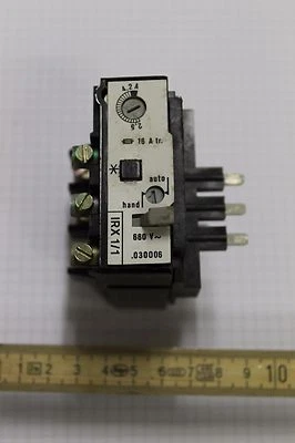 Relais thermisch Überstromrelais IRX 1/1 TGL 29381 2,5-4,2A DSKR #AS-C05 - Image 1 of 4