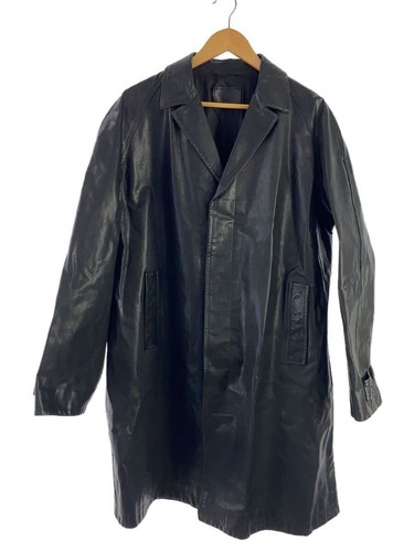 PRADA ALTRO CAPPOTTO 48 PELLE NERO UPS596 2022