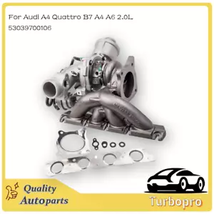 K03 Turbo for Audi A4 Quattro B7 A4 A6 2.0L TFSI BUL BWE BPJ Turbocharger - Foto 1 di 9
