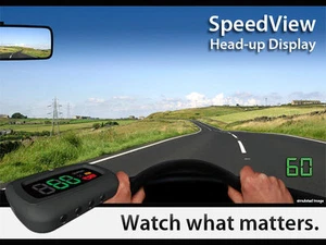 Velocímetro HUD MPH KMH Escuela de Conducción Secundaria Speedo Fácil de Ajustar NO GPS - Imagen 1 de 5