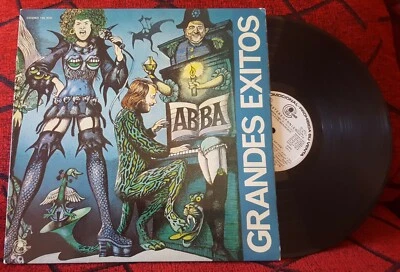 ABBA ** Grandes Exitos ** VERY RARE 1976 Spain PROMO LP **READ** **READ** - Image 1 of 4