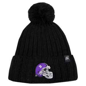 Baltimore Ravens inspiriert Winter Seitenlinie Bommelmütze neu mit Etikett kostenloser Versand - Bild 1 von 1