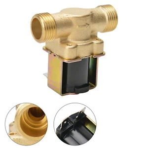 G 1/2" DC 12V Solenoid Valve Electric Water Valve N/C Water Inlet Valve - Picture 1 of 8