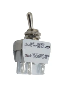 Apem Toggle Switch 646H/2 Double-pole Double-throw (DPDT) High Amperage Inc VAT - Picture 1 of 8