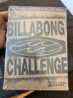 BILLABONG CHALLENGE SPECIAL DISC COLLECTION SURFING SURF 5 DVD SET RARE NEW - Image 1 of 4
