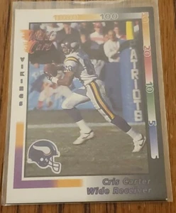 Cris Carter 1992 Wild Card #59 Minnesota Vikings - Picture 1 of 2