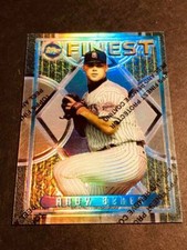 1995 Topps Finest Refractor w/peel Andy Benes Padres #111