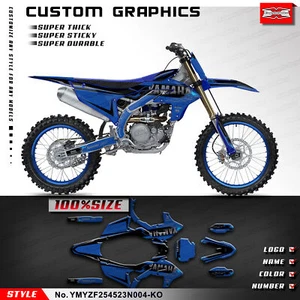 Motorcycle Graphic Vinyl Sticker for Yamaha YZ450F 450FX YZ250F 250FX 2023-2025 - Picture 1 of 8