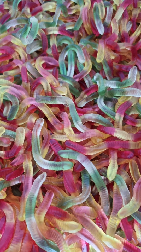 3 KG TROLLI Fruchtgummi-WÜRMER glutenfrei   ( 8 ) - Bild 1 von 1