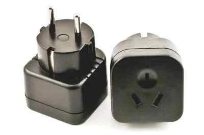 Australia New Zealand to Schuko Germany Outlet Adapter Plug From Type I to E/F - Image 1 of 4