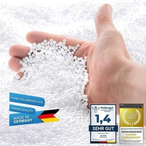 10L Styropor-Kügelchen für nachhaltige Sitzsackfüllung – Geruchlos & Leicht - Bild 1 von 2