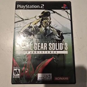 Ps2 Metal Gear Solid 3 Subsistence PlayStation 2 CIB - Picture 1 of 5