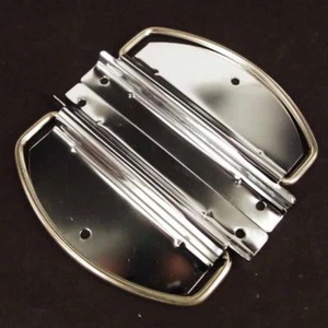 HARDWARE CASE TOOLBOX SURFACE MOUNT FOLD DOWN CARRYING HANDLES - Picture 1 of 1