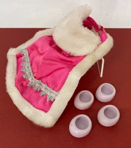 Vintage 1983 ❤ My Little Pony ❤ G1 : Pony Wear - Pony Royal Outfit Cape & Shoes - Picture 1 of 6