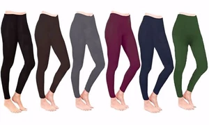 Leggings suaves interiores de vellón para mujer y niña para todas las estaciones talla libre - Imagen 1 de 15