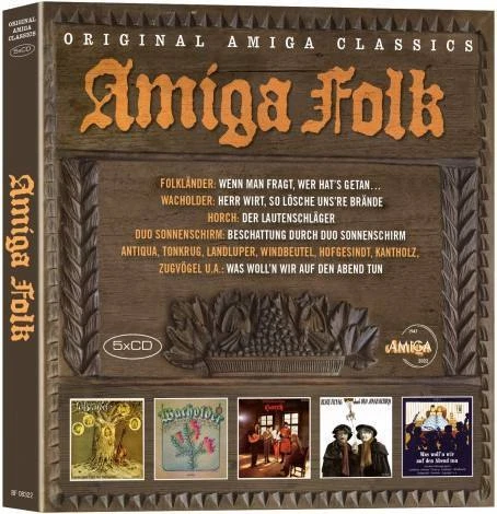 AMIGA Folk 5CD Box Folkländer Wacholder Horch Duo Sonnenschirm 2022 * NEU - Bild 1 von 1