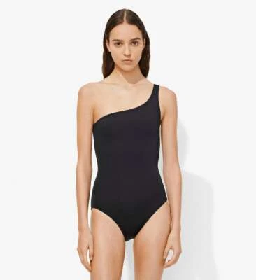 Traje de baño Proenza Schoulder de un hombro - PEQUEÑO (negro) Foto 1 de 4