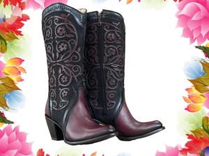 Designer Leder Damen Stiefel - Handmade by Cuadra Boots (2Q05TR) - Bild 1 von 11