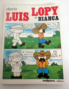 Diario Luis Lopy e Bianca Malipiero Vintage Nuovo New - Picture 1 of 3