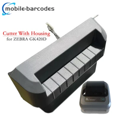 GK420D Cutter With Housing for ZEBRA GK420D Barcode Label Thermal Printer - Image 1 of 4