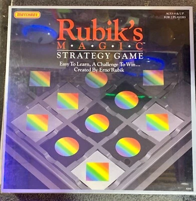 RUBIK'S MAGIC Juego de Estrategia Matchbox 1987 SELLADO Erno Rubik 2 Jugadores Edades 8+ Foto 1 de 2