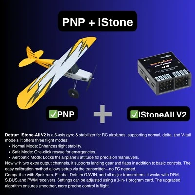 Dynam Primo RC Beginner Trainer Yellow STOL Bigfoot 4S 1450mm w/ Flaps - Image 1 of 4