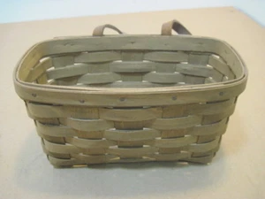 OLD WOOD LONGARBERGER BASKET TV. REMOTE HOLDERS - Picture 1 of 5
