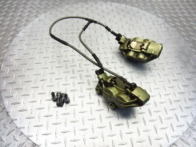 Lote de mangueras pinzas de freno delanteras Brembo 2004 03-05 Moto Guzzi V11 Café Sport Foto 1 de 4