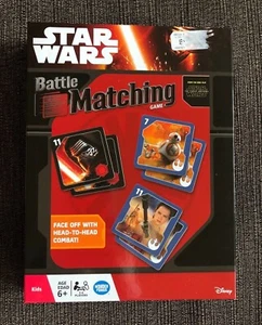 Disney Star Wars~Battle Matching Game~Brand New in Box~Memory & Strategy~Ages 6+ - Picture 1 of 5