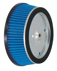 Blue Replacement High Flow Air Filter For Harley Screaming Eagle 29244-08 84515 - Foto 1 di 1