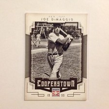 Joe Dimaggio #55 Yankees (Swing) Hof Legend Rare 2015 Cooperstown Hof Panini