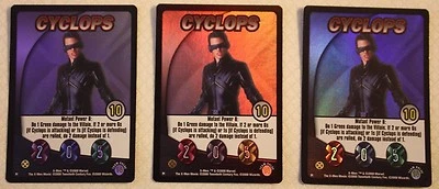 2000 WOTC X-Men Marvel Cyclops 3 count Promo Foil P1 NEVER PLAYED NM/M Condition - Image 1 of 2