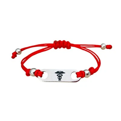 Mutter Allergie Armband Medizinische Warnung Verstellbar Eigener Graviert - Bild 1 von 4