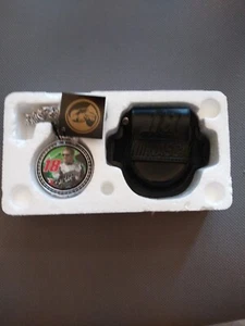 Franklin Mint Pocket Watch Bobby Labonte #18 Nascar Chain Case Certificate NIB - Picture 1 of 6
