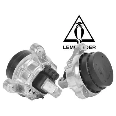 LEMFÖRDER 2 PIEZAS MONTAJE MOTOR DELANTERO L & R PARA BMW 740i 2010-2012, 740Li 3,0 L GAS Foto 1 de 4