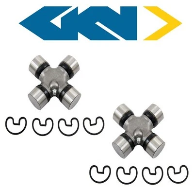 Juego de 2 juntas en U universales traseras para Jaguar Vanden Plas XJ12 GKN JLM 001388 Foto 1 de 4