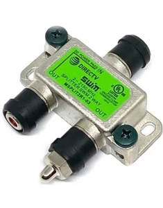 DIRECTV 2-WAY SWM SPLITTER GREEN LABEL FREE SHIPPING!!! - Picture 1 of 3