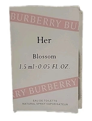 ☆ Burberry Her Blossom Eau De Toilette 1.5ML Sample Spray Brand New - Image 1 of 4