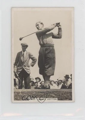 1935 Senior Service Sporting Events and Stars Tobacco Thomas Henry Cotton #20 - Image 1 of 2