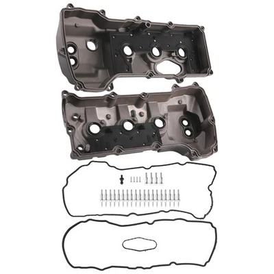 LH & RH Aluminum Valve Covers Set For Ford Transit-250 2015-2023 Expedition - Image 1 of 4