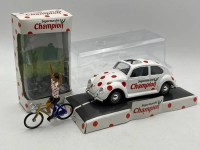 NOREV VOLKSWAGEN Maggiolino ciclista Champion Tour de France scala 1:43 - Immagine 1 di 4